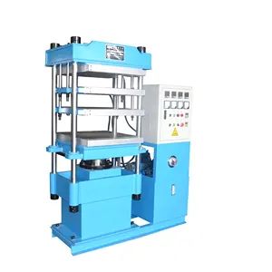 Machine de vulcanisation chaude en caoutchouc de presse hydraulique avec la certification