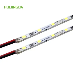 Grosir murah FR-4 4mm 12v 72led/m 2835 smd led batang cahaya strip kaku untuk kotak cahaya ultra-tipis