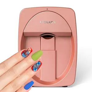 KaiManRui Impressora de unhas o2nails móvel profissional para spa de unhas, equipamento de manicure para nail art, mais vendido