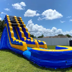 Extreme Slides Double Lane Commercial Wit Suppliers Cheap Inflatable Water Slide With Pool For Kids An