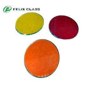 Vidrio Dicroico Borofloat FELIX de 0.3mm con Recubrimiento AR/AF/AG y 96% de Transmitancia de Luz para Gobos de Iluminación Escénica - Product Image 2