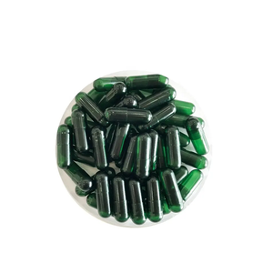 Capsula vegetale vegetariana a basso contenuto vegetale trasparente trasparente con Capsule vuote vegane vuote Capsule integratore alimentare - Product Image 1