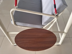 Dondolo da Giardino in Metallo Personalizzato per 2 Persone con Portabicchieri e Tettuccio Regolabile, Sedia <span class=keywords><strong>a</strong></span> Dondolo Sospesa per Veranda - Product Image 5