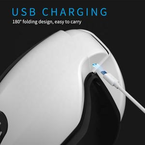 007 abs branco sem fio música portátil, mini vibratório pressão de ar, alívio de fadiga ocular, prevenção da miopia, aparelho massageador de olhos - Product Image 6