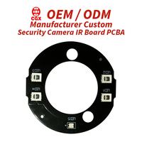 Accesorio para Cámaras de Seguridad CCTV, Panel de Visión Nocturna IR 940nm 850nm, Ensamblaje de PCB de Fábrica, Personalizado ODM OEM, Placa Infrarroja 2835 PCBA
