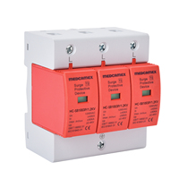 Parasurtenseur AC haute tension Medcamex MC-SB1003P/1.2KV T2 100KA, montage sur rail DIN, 750-1000VAC, pour système solaire industriel