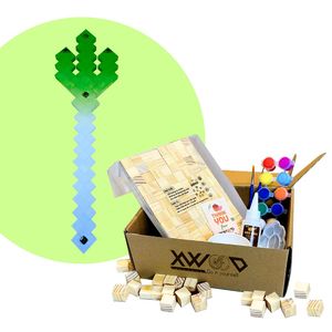 Kit de bricolaje de alta calidad del fabricante, diseño de madera creativo, juego de bloques de juguete educativo, superventas, rompecabezas de madera de montaje - Product Image 1