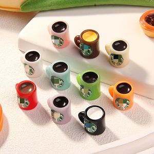 Accesorios de resina para casa de muñecas: taza de café en miniatura, postres y decoraciones de comida en miniatura. - Product Image 2