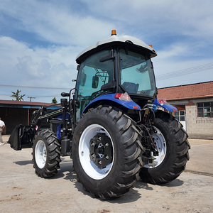 Frete Grátis Trator CE 4x4 50hp 60hp 70hp 80hp 90hp 100hp Motor Diesel EPA Trator com Carregador - Product Image 4