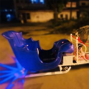 Neige <span class=keywords><strong>Glace</strong></span> Cerf orignal tirant un traîneau à neige - Product Image 5