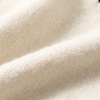 Pull en cachemire 100 % pour femme, col rond ample, à lacets, respirant, manches longues, tricoté, couleur unie, style décontracté et tendance