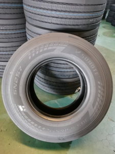 Neumáticos Radiales SINOMASTER 385/65R22.5 para Camiones de Trabajo Pesado, Nuevos para Reemplazo/Reparación, Caucho Shandong OTR TBR - Product Image 2