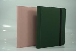 Nouveau style, classeur de cartes à collectionner en cuir PU noir personnalisé à 9 pochettes, pages intérieures en PP pour collection de cartes, échantillon disponible - Product Image 4