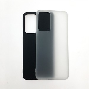 Fabricante al por mayor mate TPU casos suave esmerilado contraportada funda de silicona para teléfono móvil para <span class=keywords><strong>Xiaomi</strong></span> <span class=keywords><strong>Redmi</strong></span> Note11 Pro Plus negro - Product Image 1