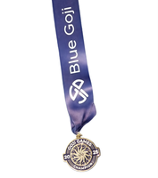 Medalla Deportiva de Metal Personalizada, Medalla para Maratón, Trofeos, Medallas, Placas, Cruz, Chapado en Oro, Esmalte Duro, Impresión UV Personalizada