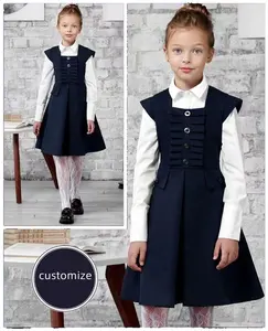 Professional factory shipping school uniform sample kindergarten school uniform design