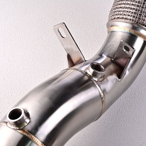 Tubo de Escape de Acero Inoxidable de Alto Rendimiento de 1.5 mm con Acabado Crudo para G22 B48, Tubo Recto - Product Image 5