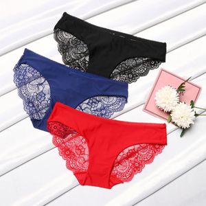 الأكثر مبيعاً سلس شفاف حرير ثلجي مثير للنساء ملخصات السيدات ملابس داخلية مطرزة للنساء - Product Image 5