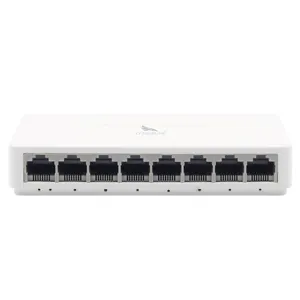 8-port 10/100Mbps Ethernet switch desktop perumahan dengan harga rendah