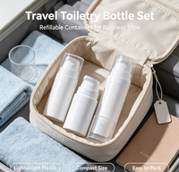 Bouteilles Pompe Airless en Plastique 15ml 30ml 50ml en Gros pour Emballage Cosmétique : Soin de la Peau, Essence, Émulsion, Liquide Isolant, Fond de Teint