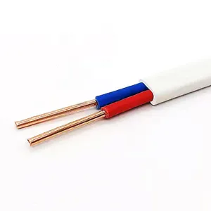 Bvvb fil électrique 2/3 noyaux câble électrique plat/câble d'alimentation 1/1.5/2/2.5/3/3.5/4mm2