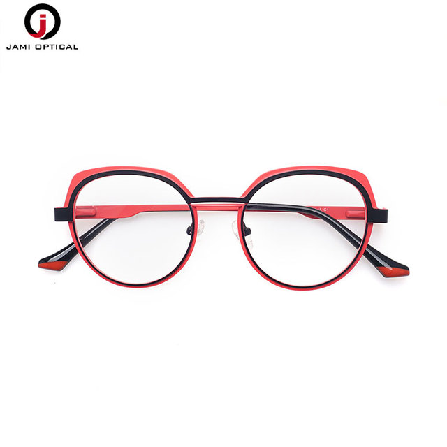 Wholesale Stock Metal Optical Frame Eyeglasses Spring Hinge Fashionable Glasses Frame for Men for Women