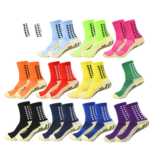 <span class=keywords><strong>Calcetines</strong></span> de Fútbol Personalizables, Delgados, con Agarre, <span class=keywords><strong>Antideslizantes</strong></span>, Deportivos, Tejidos, Cómodos, para Otoño, con Impresión Digital - Product Image 4