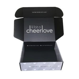 Boîtes en carton ondulé colorées avec estampage à chaud or et argent, pour emballage rigide <span class=keywords><strong>rouge</strong></span> de stylos, d'avions et de perruques - Product Image 2