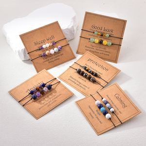 <b>Healing</b> <b>Crystal</b> <b>Bracelet</b> Natural Gemstone <b>Bracelet</b> OEM <b>Healing</b> Stones Trendy Girls Jewelry Gift - Product Image 3