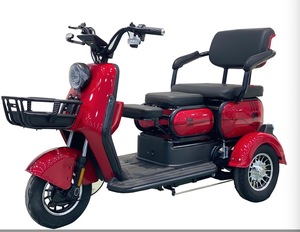 Tricycle Électrique 3 Roues à Carrosserie Ouverte 60V en Acier pour Transport de Passagers et Marchandises – Tuk Tuk Moto <span class=keywords><strong>Taxi</strong></span> pour Adultes - Product Image 3