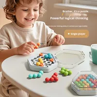 Perles Magiques Intelligentes Arc-en-ciel de Poche, Puzzle Éducatif en Plastique pour Jeunes de 7 à 14 Ans, Développement de la Pensée Logique, Fabriqué au Guangdong