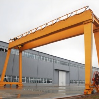 Grue de portique de tunnelerie Wanlong Shield 360 tonnes, hauteur de levage 22 m et portée 24 m, avec moteur PLC et roulement pour chemins de fer, ports et mines