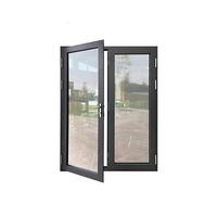 Ventanas Corredizas de Aluminio de Estilo Europeo Moderno, Doble Acristalamiento, Impermeables, Insonorizadas, Aislamiento Térmico, Uso Comercial y Residencial Exterior