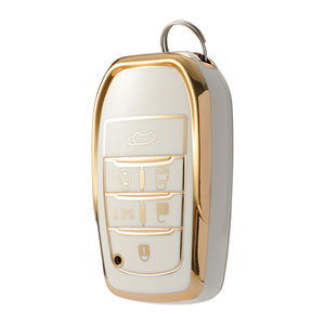 Coque de protection pour <span class=keywords><strong>clé</strong></span> de voiture en TPU souple de qualité supérieure pour Toyota SIENNA Granvia highlander Alphard CROWN VELLFIRE porte-clés porte-clés sac - Product Image 1