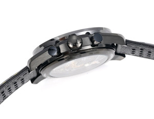 Montre mécanique lumineuse étanche 100M de haute qualité, style classique lune, noir et jaune - Product Image 3