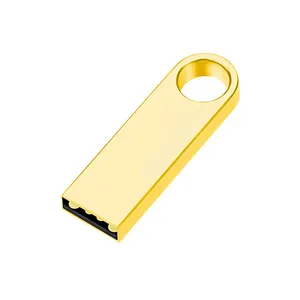 Jaster-clé USB 2.0 en métal Long personnalisé, support à mémoire de 1GB 2GB 4GB 8GB 16GB 32GB 64GB 128GB, lecteur Flash, chine