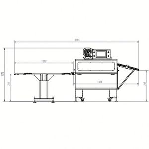 Máquina Automática de Envasado Horizontal para Supermercados, para Verduras, Frutas, Mariscos y Carne con Envoltura de Film Transparente - Product Image 6