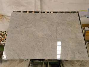 Dalles de marbre gris Mona Lisa Goldtop ODM/OEM, grandes dalles, finition polie moderne, imperméables pour projets de cuisine, salle de bain et hôtels - Product Image 4