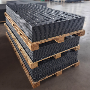 Tấm lót đường bảo vệ mặt đất HDPE 4x8, tấm lót đường bùn, tấm nhựa polyethylene, tấm lót đường tạm thời dùng trong xây dựng - Product Image 3