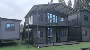 Excelentes Precios en Casas Prefabricadas Modulares de Lujo de 20 pies y 40 pies, Casas Móviles Pequeñas de 2/3/4 Dormitorios, Expandibles, de 2 Pisos, Tipo Contenedor - Product Image 4