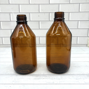 Amber Glass Reagent Medical Grade 1L Flaschen mit licht blockierender Schutz funktion für die Verwendung im Labor für Apotheken compound ierung - Product Image 5