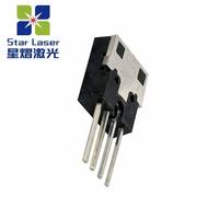 Diode laser verte scellée en plastique SHARP GH15230H8C 520nm 30mW pour module de guidage de positionnement d'outils électriques sans fil