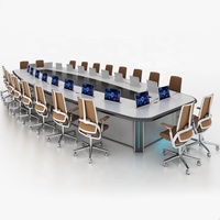 Prise en charge des salles de réunion multi-personnes personnalisées, des bureaux rectangulaires et des bureaux de salle de réunion du conseil d'administration