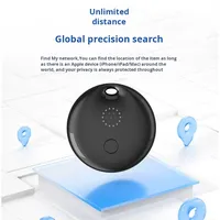 Traceur intelligent MFi Find My sans fil anti-perte, mini localisateur GPS pour animaux de compagnie, chercheur de clés