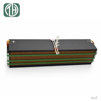 Batterie au phosphate de fer et de lithium fabriquée sur mesure en usine, intégrant 16 modules LiFePo4 avec plaques chauffantes