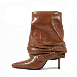 <span class=keywords><strong>Botines</strong></span> de <span class=keywords><strong>mujer</strong></span> con tacón de 10 cm y tacón ancho, de <span class=keywords><strong>piel</strong></span> sintética suave y brillante, con diseño de piedras, varios colores, t - Product Image 3