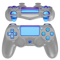 Joystick et autres accessoires de jeu, remplacement personnalisé de la manette de jeu, pavé tactile complet, bouton pour manette PS4 originale Playstation 4