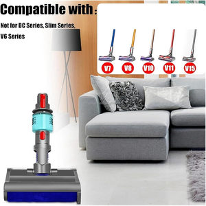 Tête de brosse à plancher en velours doux et léger, compatible avec les aspirateurs <span class=keywords><strong>Dyson</strong></span> V7 V8 V10 V11 <span class=keywords><strong>V15</strong></span>, tête de lavage pour serpillière - Product Image 4