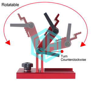 Outil de Remplacement Réglable Rouge pour Affûter les Lames, pour Meuleuses et Ponçeuses de Banc de 6/8 Pouces, Système d'Affûtage de Couteaux, Outils de Travail du Bois - Product Image 4