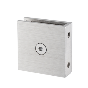 Accesorios de abrazadera de vidrio montados en la pared, soporte de clip de pantalla para puerta de vidrio de baño, abrazadera de esquina de vidrio de <span class=keywords><strong>ducha</strong></span>, abrazadera en U de Panel fijo - Product Image 4